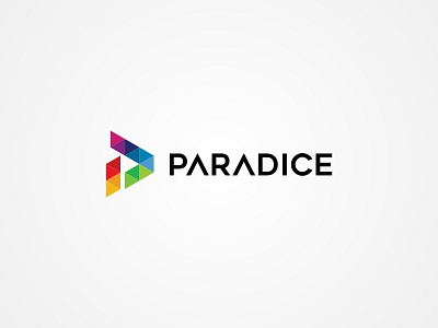 Paradice Logo art design digital logo mediacreation sosialmedia