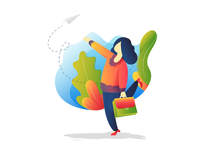 Woman Traveling travel woman web design