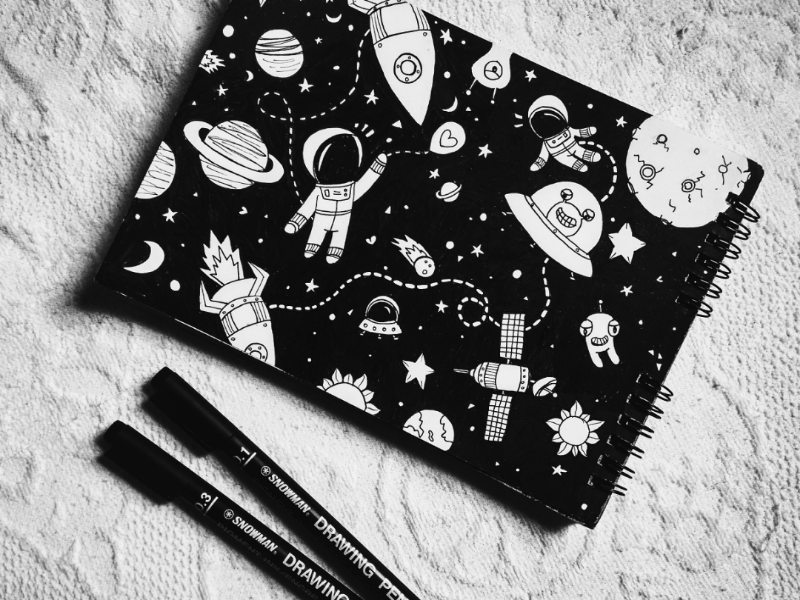 Doodle Space by Dadang Sudarno on Dribbble