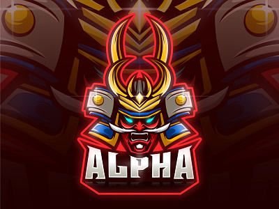 Alpha Skin Gaming alpha art design dota 2 esports logo gaming gaming logo illustration logo mascot mascot logo vector