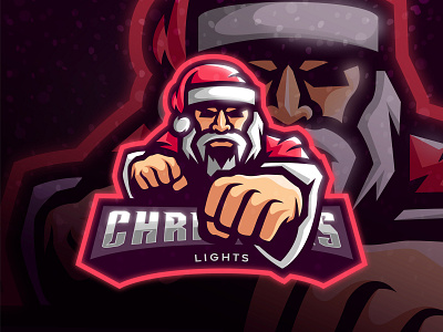 Christmas Esport art character design esports logo gaming illustration logo mascot mascot logo vector