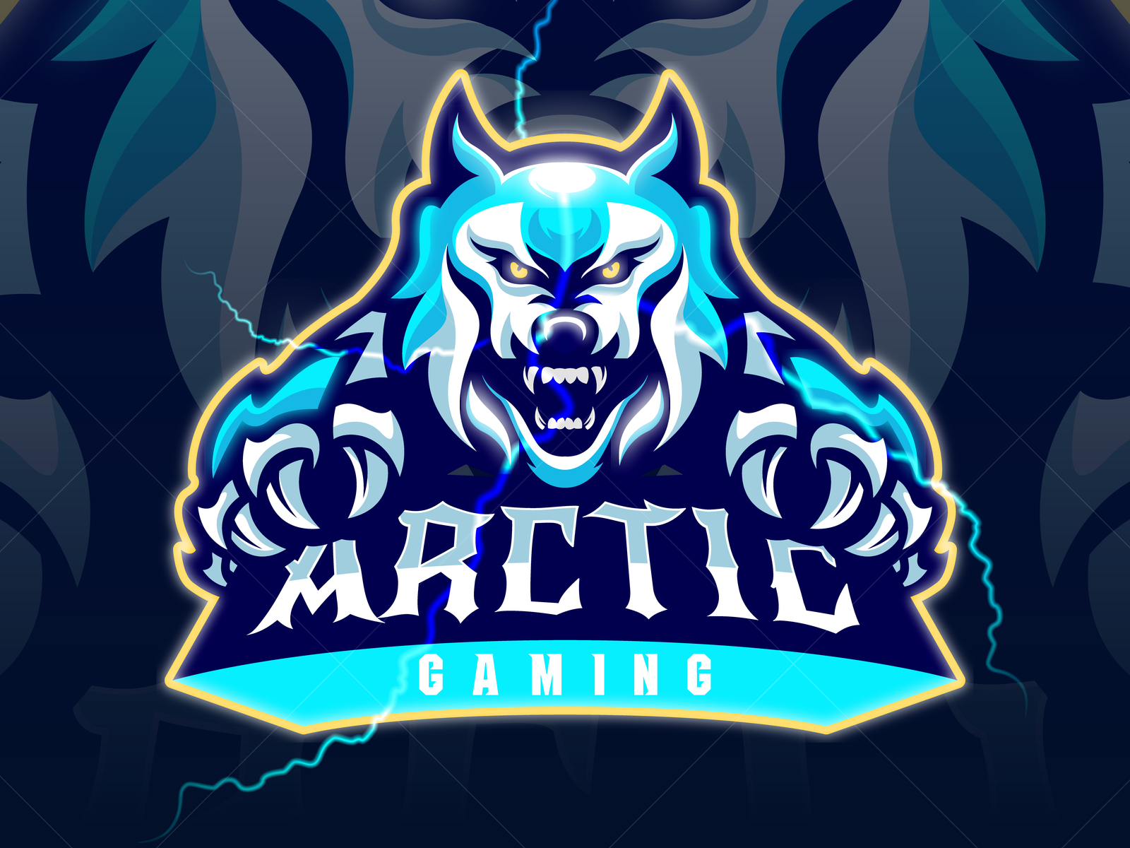 Arctic Gaming  E  Sport Logo  by Dadang Sudarno on Dribbble