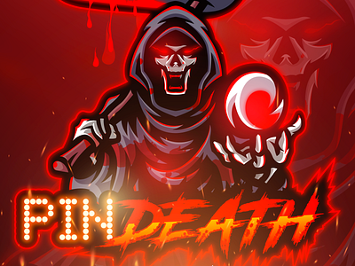 PIN DEATH ESPORTS LOGO