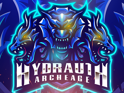 HYDRAUTH ESPORT LOGO by Dadang Sudarno on Dribbble