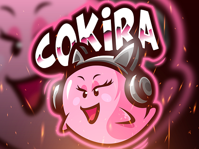 COKIRA MASCOT LOGO art branding character design esports logo gaming illustration logo mascot mascot logo sport twitch vector youtube