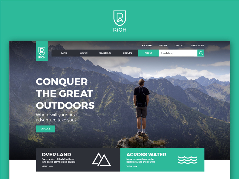 Rìgh Brand Concept by James Ayliff on Dribbble