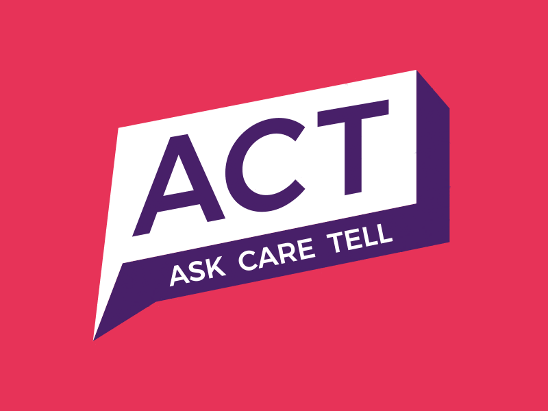 ACT Logo acronym act animation campaign gif identity logo