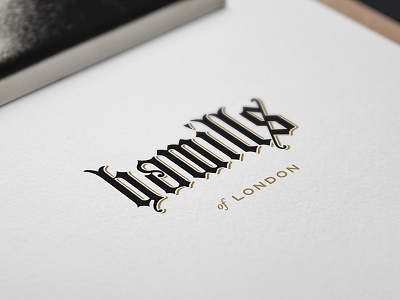 Hamills of London Logo accessories british fashion lifestyle logo london masculine menstyle