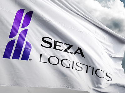 Logistics Firm Logo branding corporate branding flag logistics logo logo design