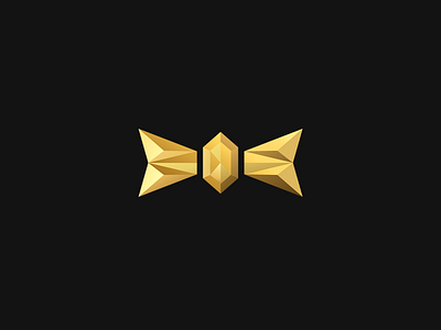 Gold Bow Tie Logo