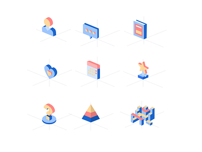 3D Icon set design for Flexisaf