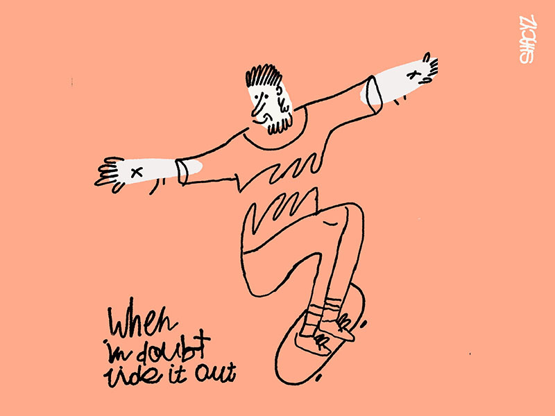 Ride it out! by shacyz on Dribbble