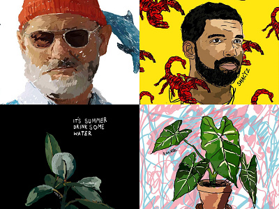 2018 was nice, 2019 will be crazyyyyyy! 2018 2019 drake dream film film fest hiphop illustration inspiraldesign monstera movie plants