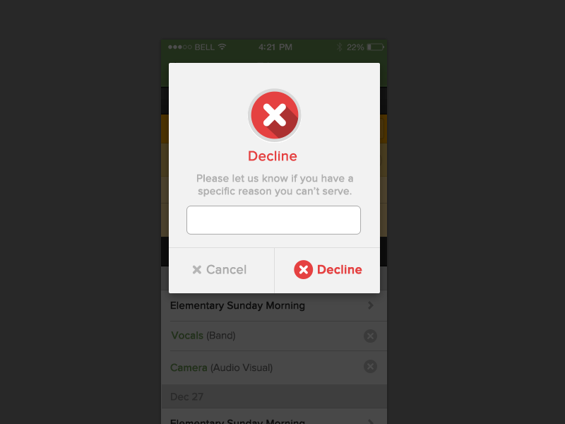 Experiment decline by William G dos Santos on Dribbble