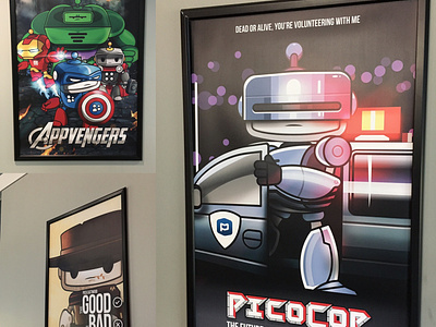 Movie Posters for Planning Center Office