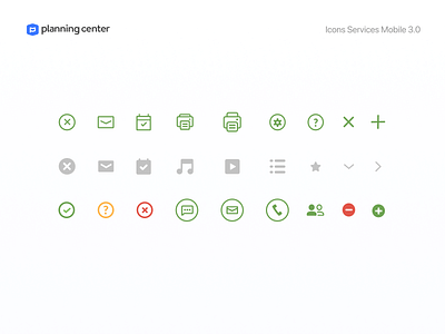 Mobile Icons - Services