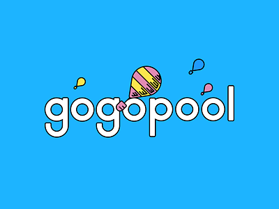 GoGoPool Logo balloon crypto illustration liquidity logo nft