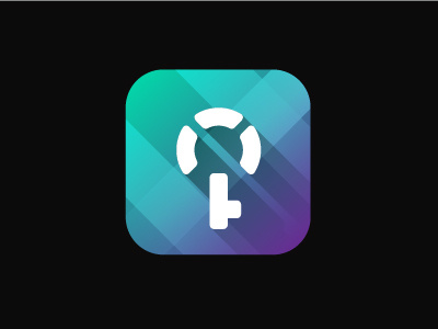 Final Key App Icon YAY! icon ios key pattern shadow