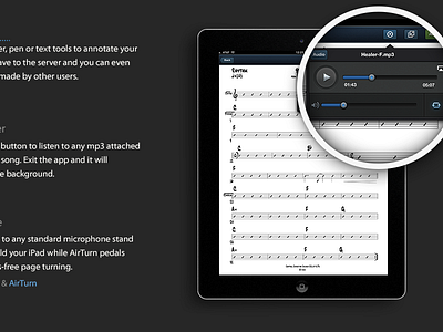 Music Stand Layout