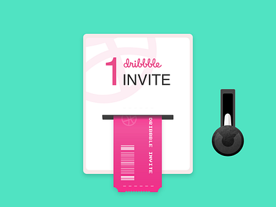 One Dribbble Invite