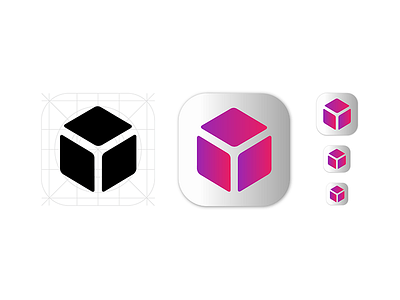Icon - Daily UI # 005 005 app icon cube daily ui challenge dailyui icon