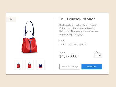 E Commerce Shop ( Single Item ) - Daily UI #012