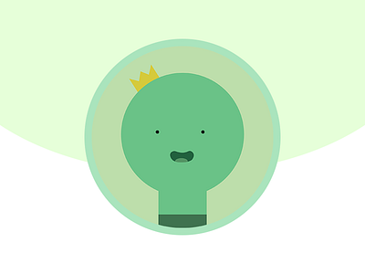 King Worm 088 adventure time cartoon comic character illustration daily daily ui king ui worm