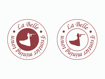 Town seal of La Belle (Godless) godless seal