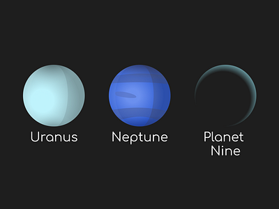 Last 3 planets illustration