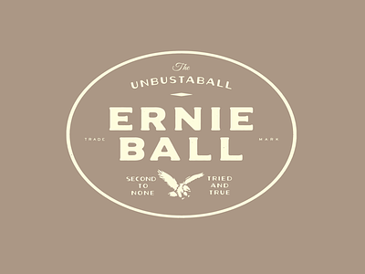 Ernie Ball ball bass eagle ernie guitar illustration