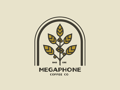 WIP For Megaphone Coffee Co. bold feedback lines thick wip