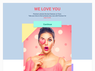 Promotional email design