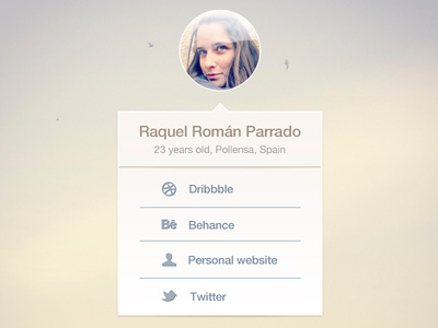 Personal card