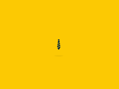 Tie icon tie yellow