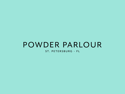 Powder Parlour advertising branding campaign club clubbing design disco electronic music logo music st petersburg techno