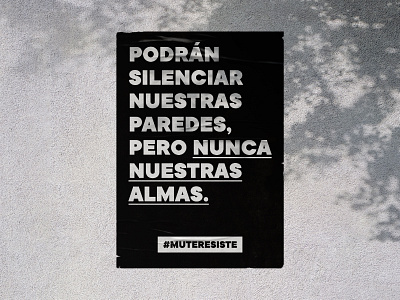 #muteresiste Campaign advertising branding campaign colombia design electronic music medellin music rave techno
