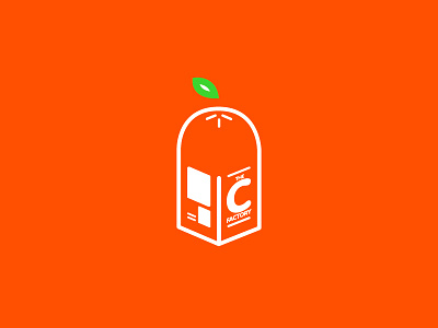 The C Factory fruit fruitlogo orange orangelogo vending machine