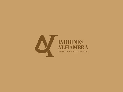 Jardines Alhambra hotel monogram restaurant