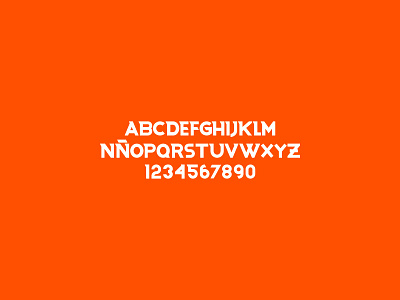 Amanda Typeface sans serif sport sportswear typeface typography