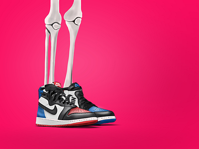 The Sneakers series-Air Jordan 1 airjordan1 basketball fashion illustration jordan nike procreate sneakers