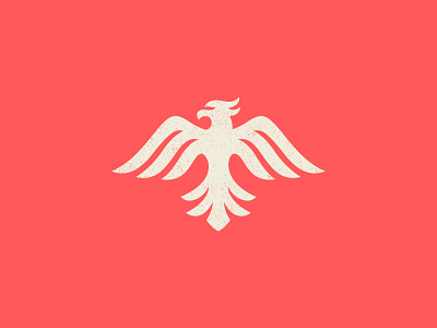 Phoenix_final_final_v3 bird branding coral eagle icon illustration logo mark moore phoenix wings