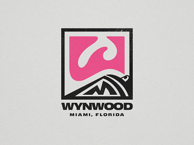 Wynwood badge graffiti logo miami street art w