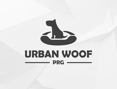 Urban woof Logotype dog logotype logotypes pet pet bed pet logo