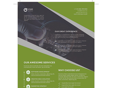 Corporate Flyer Design business corporate design flyer