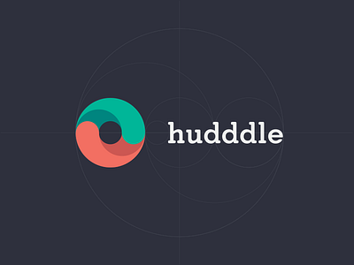 Hudddle Logo (hudddle.co.uk) chat clean crisp flat ios7 message simple ui