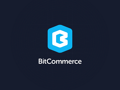 Bit Commerce Logo bit branding commerce logo