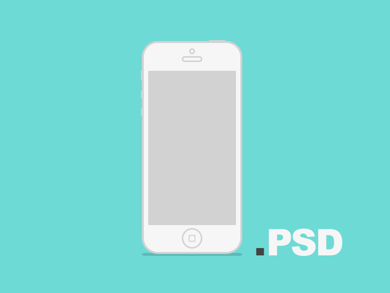 Minimal Iphone Psd