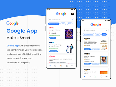 Google App - UI/UX Case study by Muajeez Aafaque on Dribbble