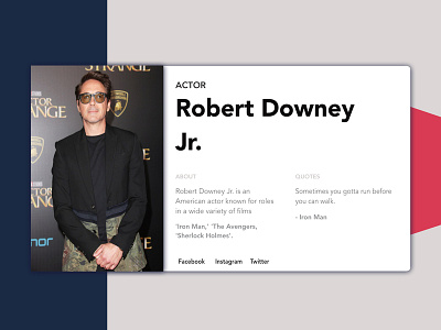 Avengers avengers biography dribbble best shot dribbble debut ironman photoshop portfolio profile profile card vectornator