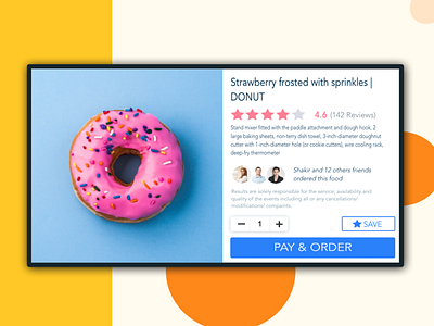 Hello foodies branding design donut dribbbble dribbble best shot food food app illustration ipad ipad app pay rating ui uidesign uidesigner uxdesign vector vectornator